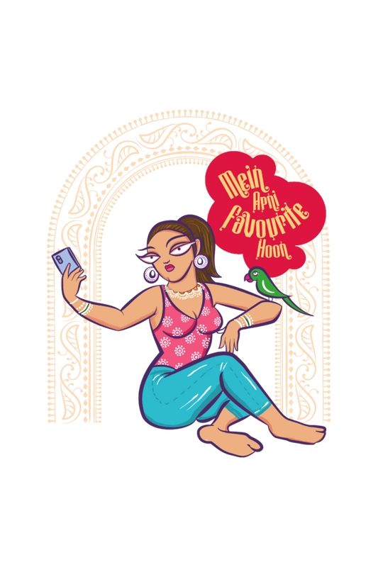 Mein Apni Favourite Hoon – Women’s Graphic T-Shirt India Online