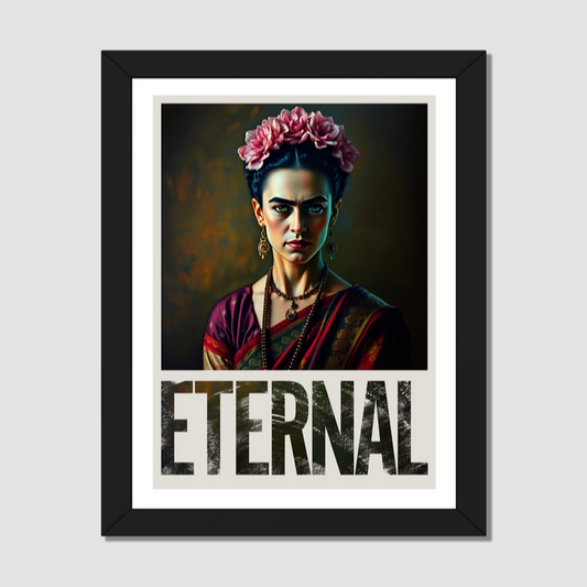 Frida Kahlo | Framed Wall Art Poster | Tootypop | Image