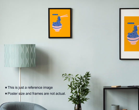 Quirky Humorous Digital Print for Room Decor
