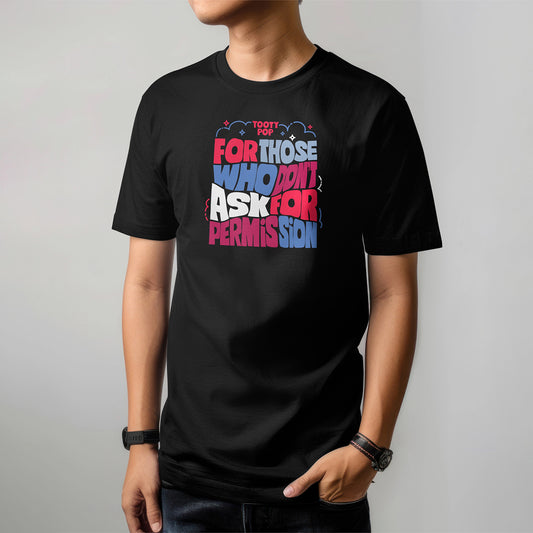 Unapologetically me black T-Shirt - Tootypop_Unapologetic T-Shirt