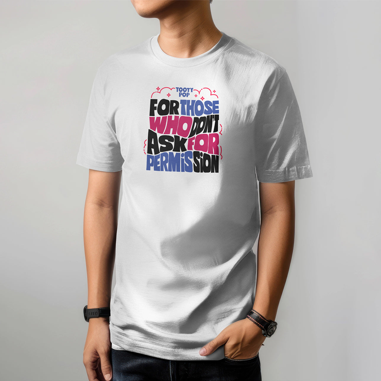 White Unapologeticilly Tee Shirt -Tootypop T-Shirt_Unapologetic T-Shirt