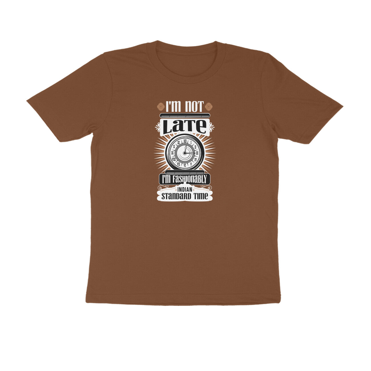 Funny Indian T-Shirt - brown