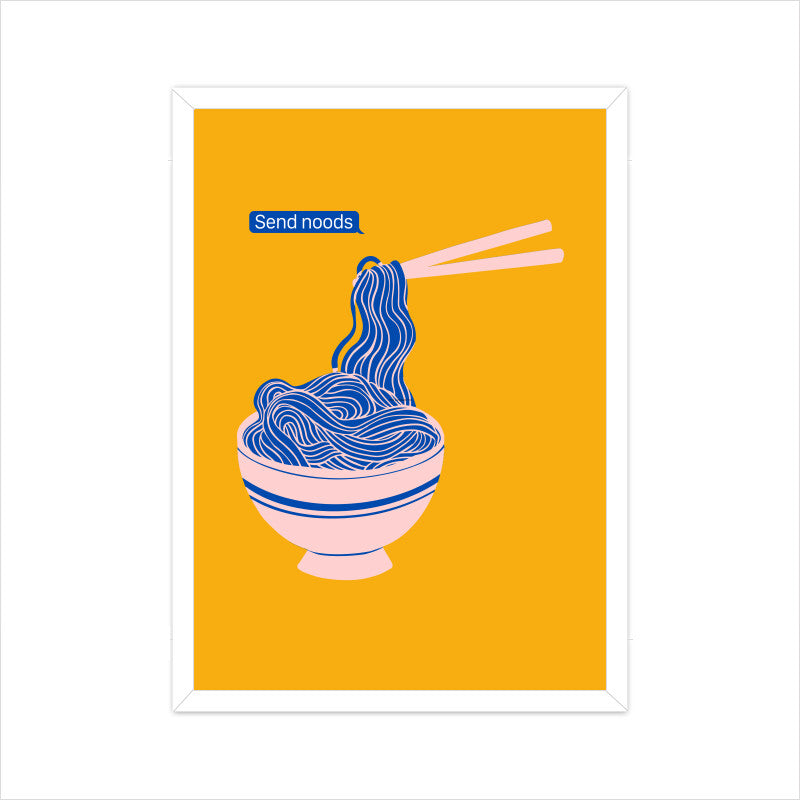 Vibrant Digital Art Print-Ready-to-Hang Funny Wall Art Poster