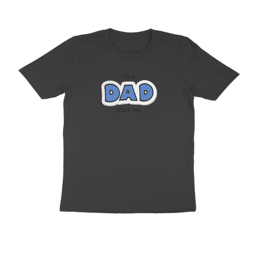 Front View I'm a Dad T-shirt | Black | Tootypop