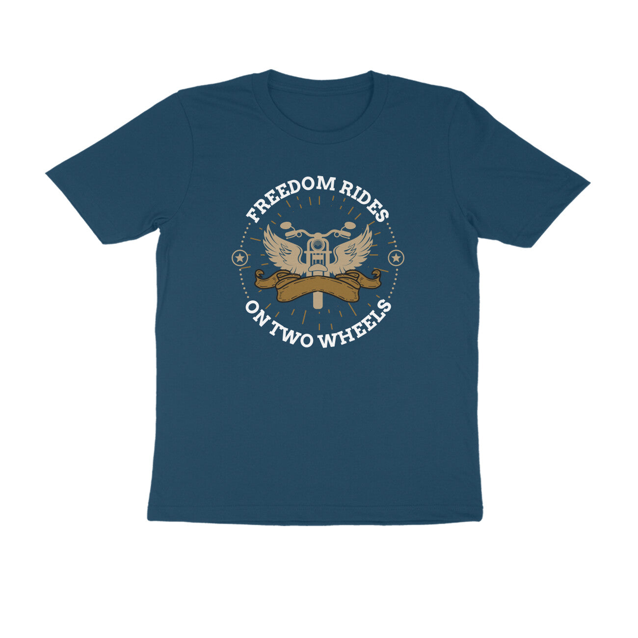 Front View of Motorcycle T-shirt India