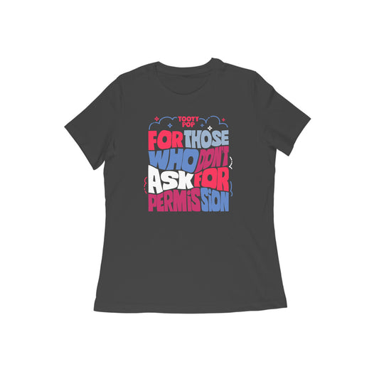 Feminist T-Shirt for Women -Black