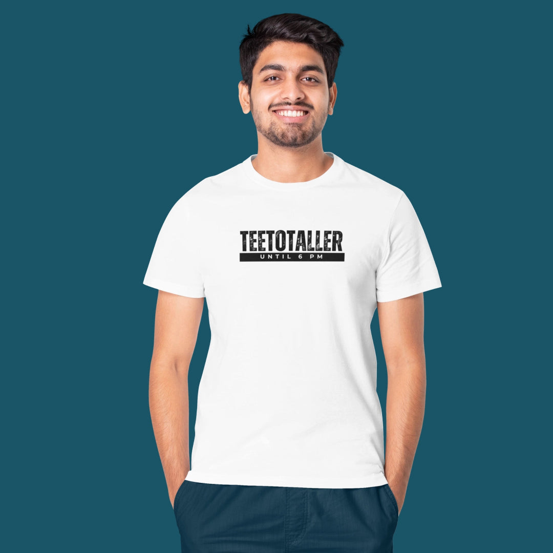 Men's T-shirt: Quirky Evening white