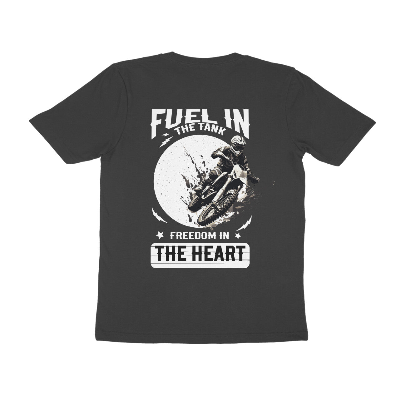 Back View of Biker Freedom T-Shirt 
