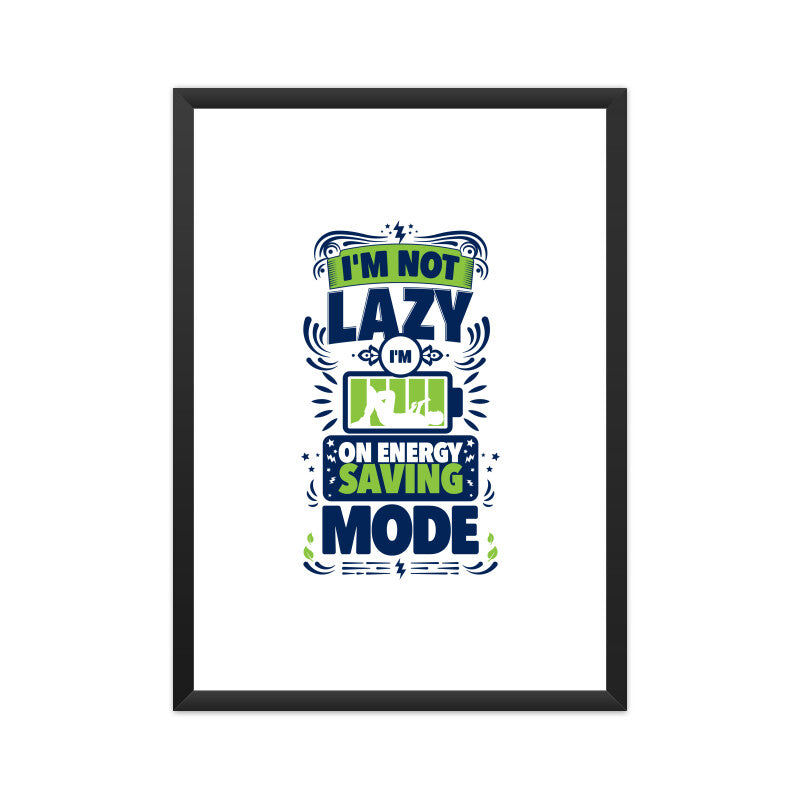 Great wall art | Framed | Lazy Poster_Tootypop