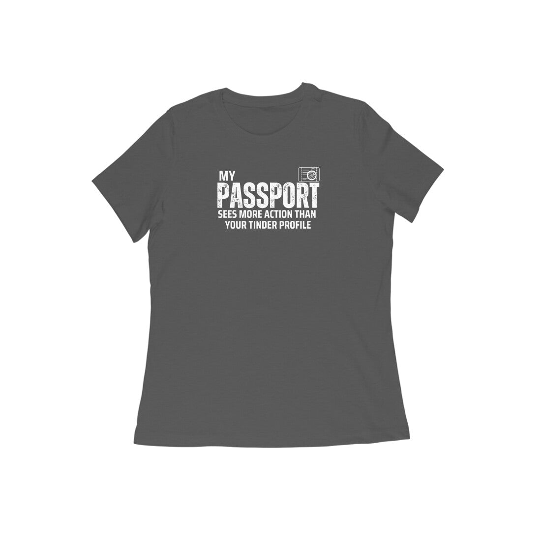 Quirky Women’s T-Shirt – Travel Humor Tee – Perfect for Wanderlusters