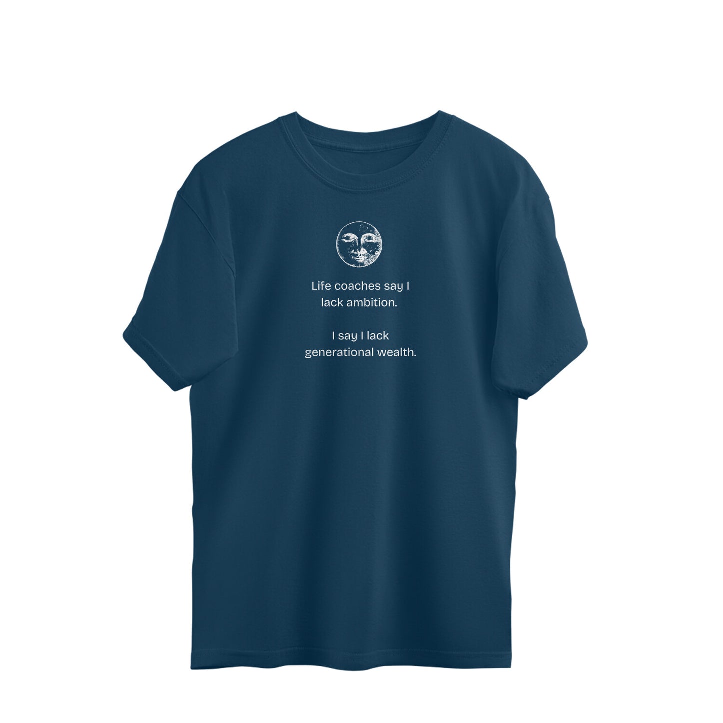 sarcasm, reality, and rebellion-street-style Life coach Oversized T-Shirt i