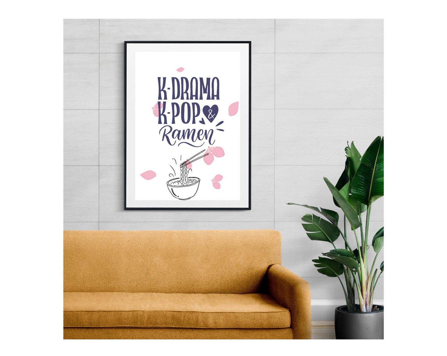 K Drama, K POP & Ramen Poster - Tootypop