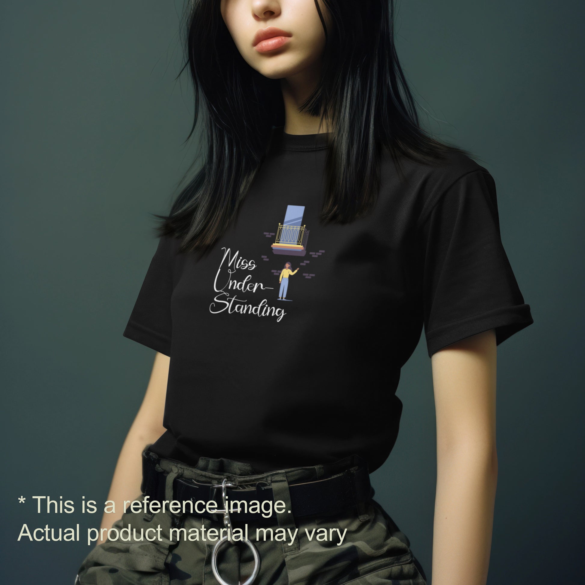 Funny Women T-Shirt – Miss Under Standing – Quirky T-Shirt for Women in India